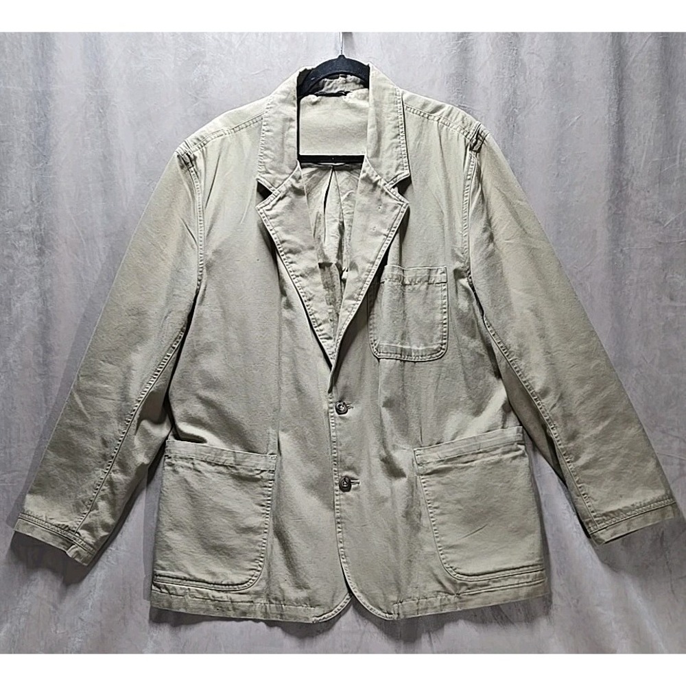 Duluth Trading Canvas‎ Blazer Fire Hose Utility Tactical Field Jacket Size XL
